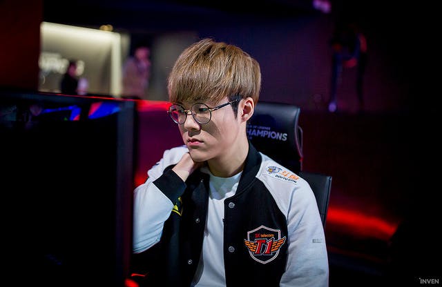 Welcome Back Teddy. Image via <a href="https://www.invenglobal.com/articles/7722/skt-teddy-if-we-give-khan-a-strong-pick-we-start-the-game-thinking-weve-won-in-top-lane-already" target="_blank" rel="noreferrer noopener nofollow">Inven Global</a>.
