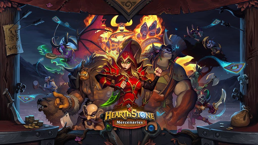 Hearthstone Featured Mercenaries at Blizzconline 2021 - by Blizzard