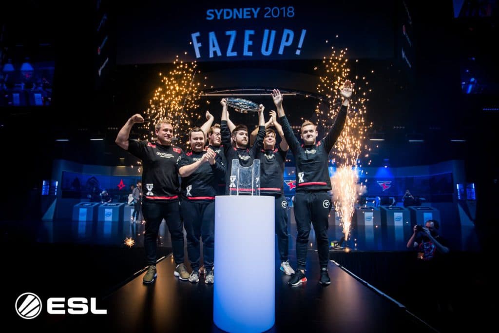 An impossible title of IEM Sydney 2018 alongside Xizt. (Courtesy of ESL)