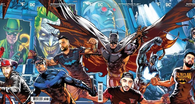 FaZe Clan reveals new DC Comics Batman collaboration cover image