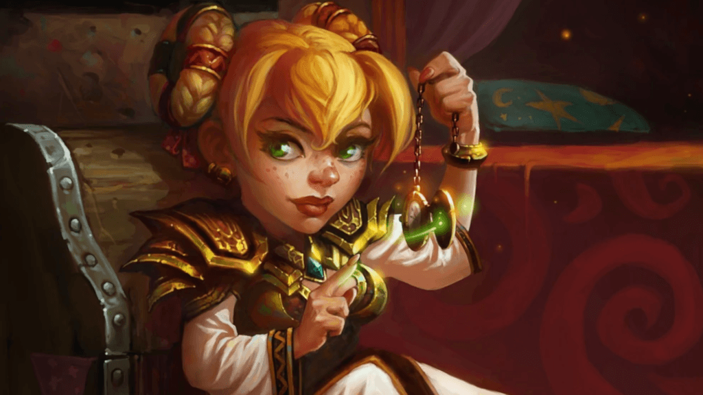 Chromie artwork. Image via Blizzard Entertainment.