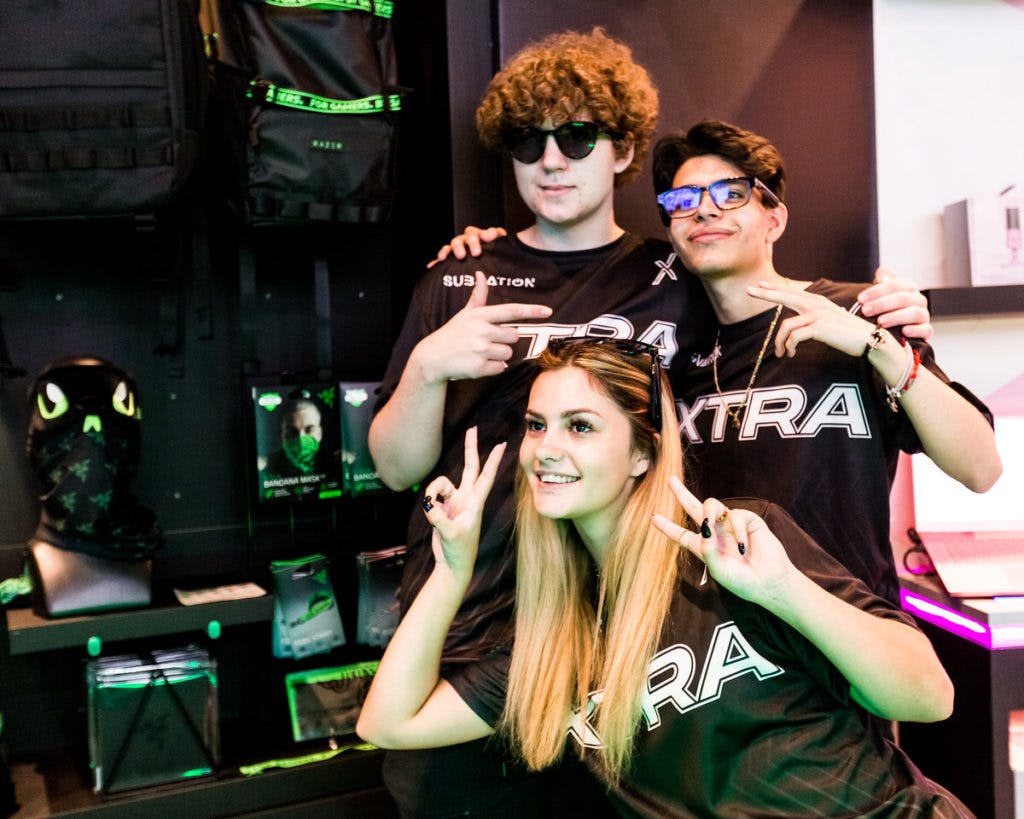 XTRA Gaming players will host meet and greets with fans.