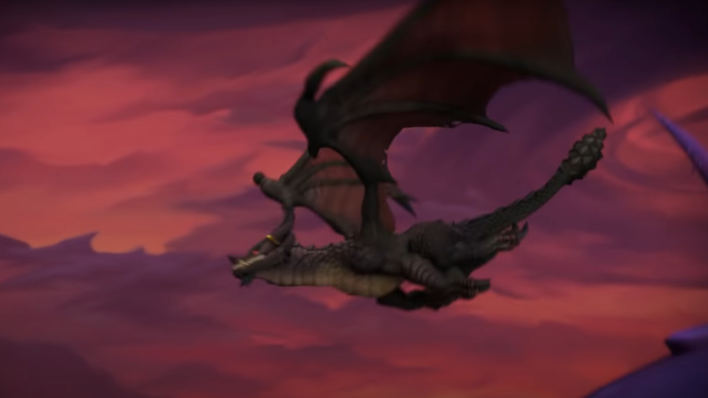 Wrathion as a dragon. Image via Blizzard Entertainment.