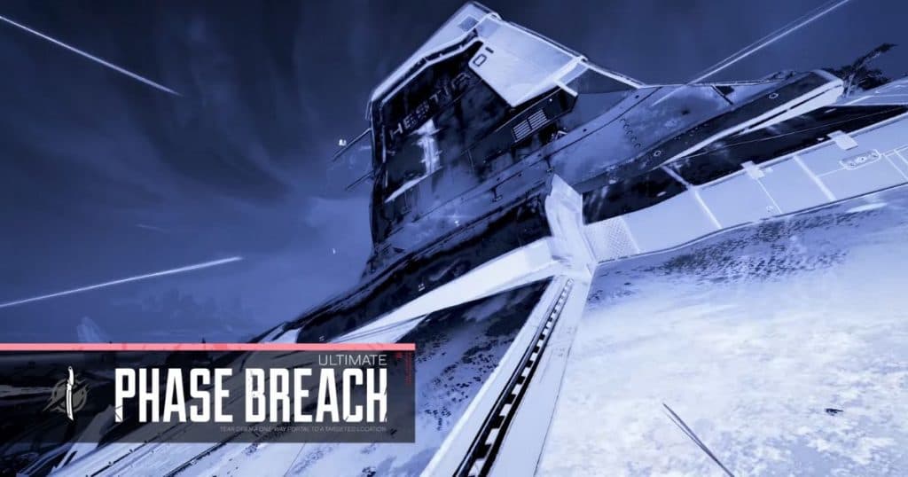 Ash's ultimate, Phase Breach is visually similar to Wraith's portal.