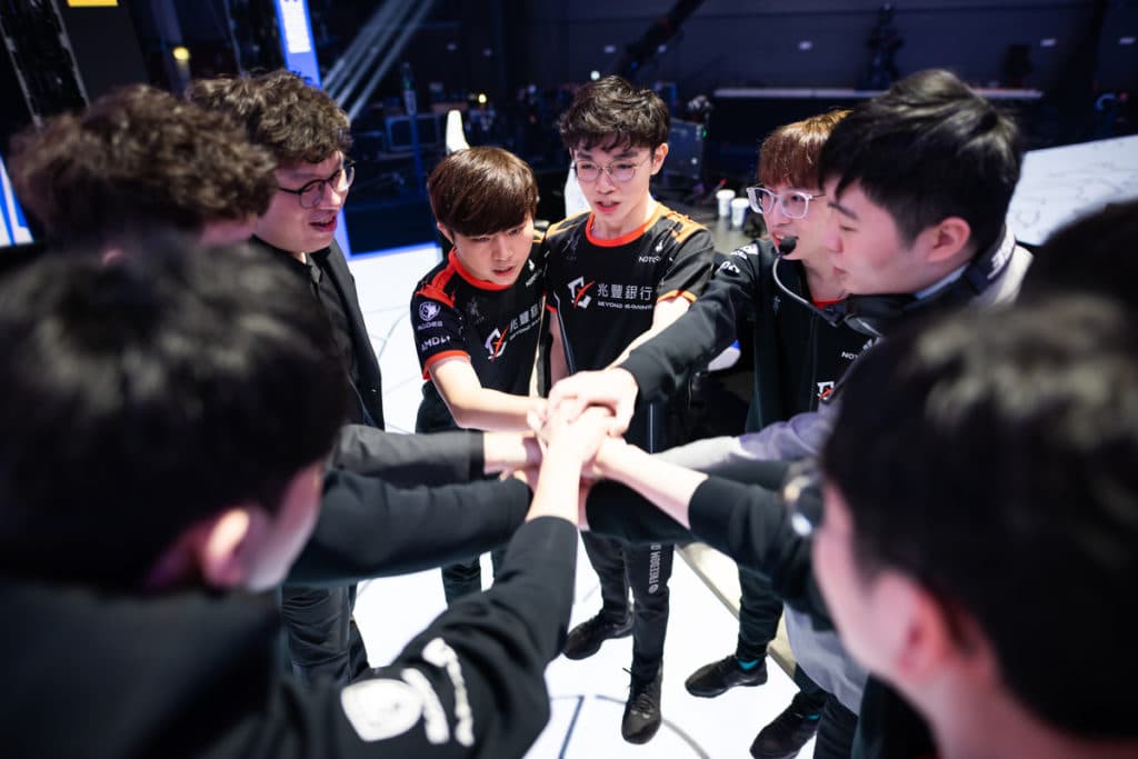 Jogadores da Beyond Gaming - Foto: Liu YiCun/Riot Games