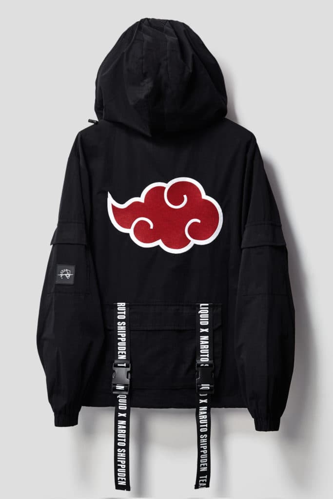 Team Liquid Naruto Akatsuki Tsukoyomi Itachi jacket back.