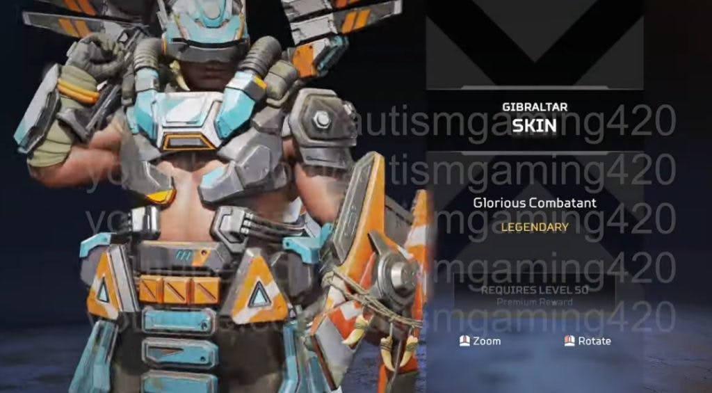 A new skin for Gilbraltar according to the Apex Season 11 leaks