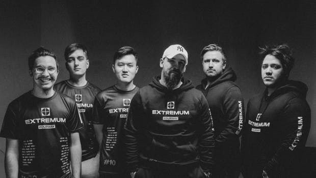 EXTREMUM's former CS:GO Roster now in tatters. (Courtesy of @EXTREMUM)