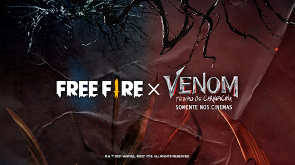 Free Fire x Venom: Tempo de Carnificina trará recompensas temáticas gratuitas cover image