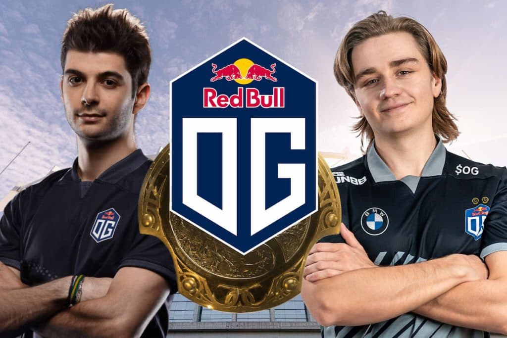 Ceb, N0tail ahead of TI10 as defending TI champions (Images via Valve/OG)