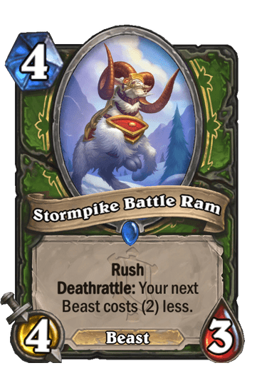 <em>Baa ram ewe! To your dwarves, your beard, Stormpike clan be true!</em>
