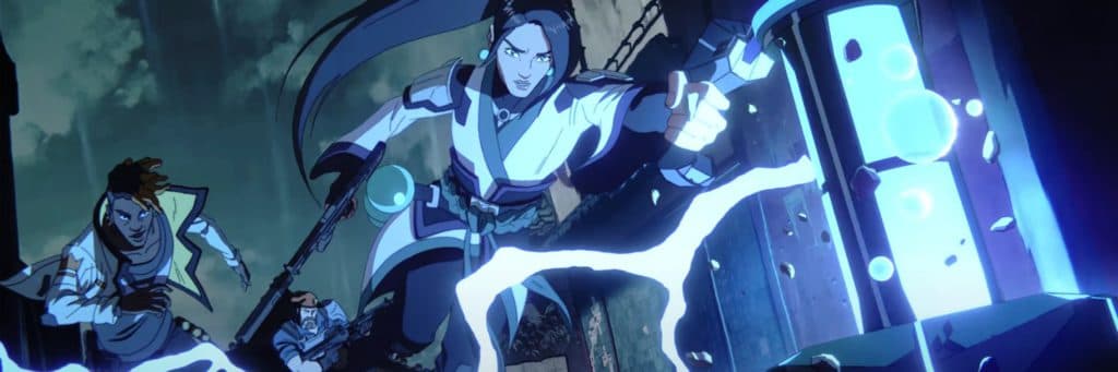 Sage, Phoenix e Brimstone, indo desarmar a Spike, no clipe Die for You - Fonte: YouTube