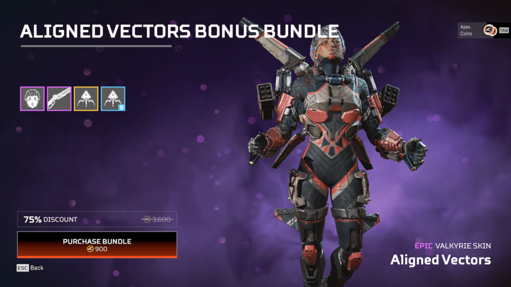 The Aligned Vectors bundle is great value for Players seeking a bargain