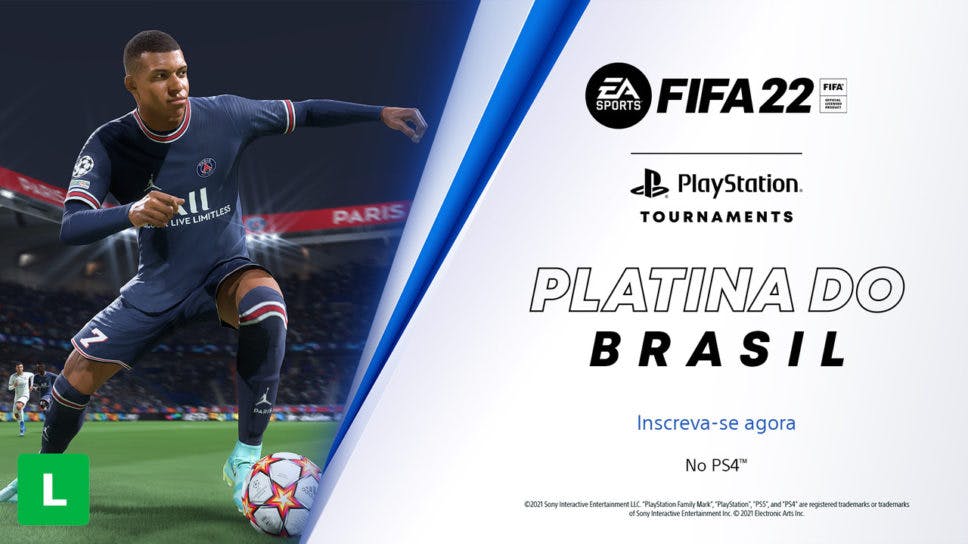 Playstation fará torneio de FIFA 22 com influenciadores e comunidade cover image
