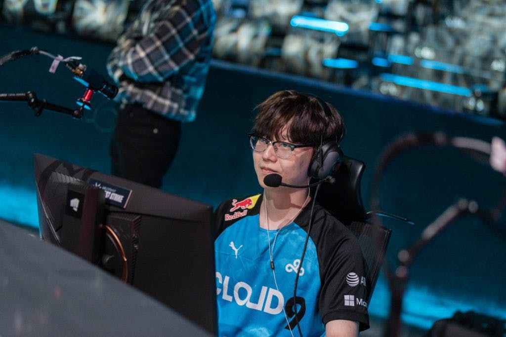 Xeta is now at the happiest point of his career in esports with Cloud9 Blue. Image via Riot Korea.