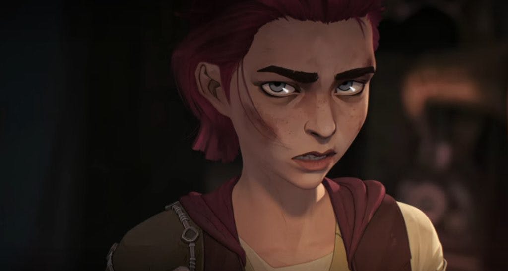 In the opening episode Vi shows her tenacity and resilience (Image from Netfflix)