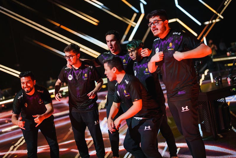 Jhow has plenty to smile about after this ruling. Photo by Michal Konkol/Riot Games