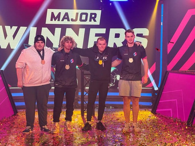 Team BDS secure the RLCS Fall LAN Major title after a close finish against The General NRG. Image Credit: BDS esports.