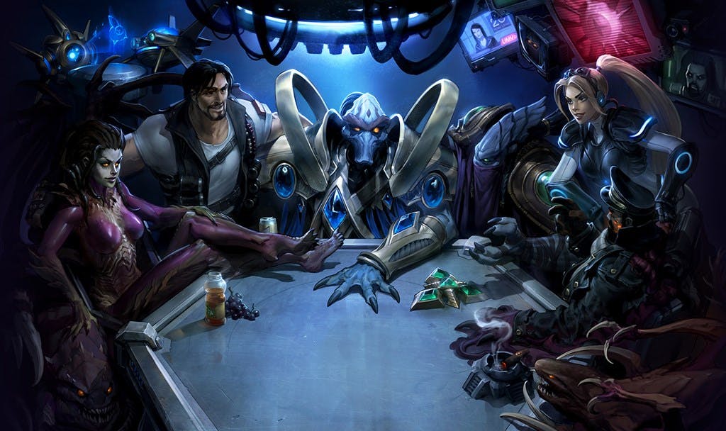 StarCraft 20th anniversary artwork. Image via Blizzard Entertainment.