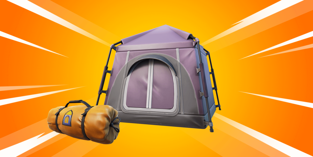 Players can pool together items in the tents. Image Credit: <a href="https://www.epicgames.com/fortnite/en-US/chapter-3-season-1" target="_blank" rel="noreferrer noopener nofollow">Epic Games</a>.