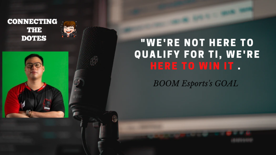BOOM Esports’ Owner – Gary: “Our goal is not just to qualify for TI, it is to win it.” cover image