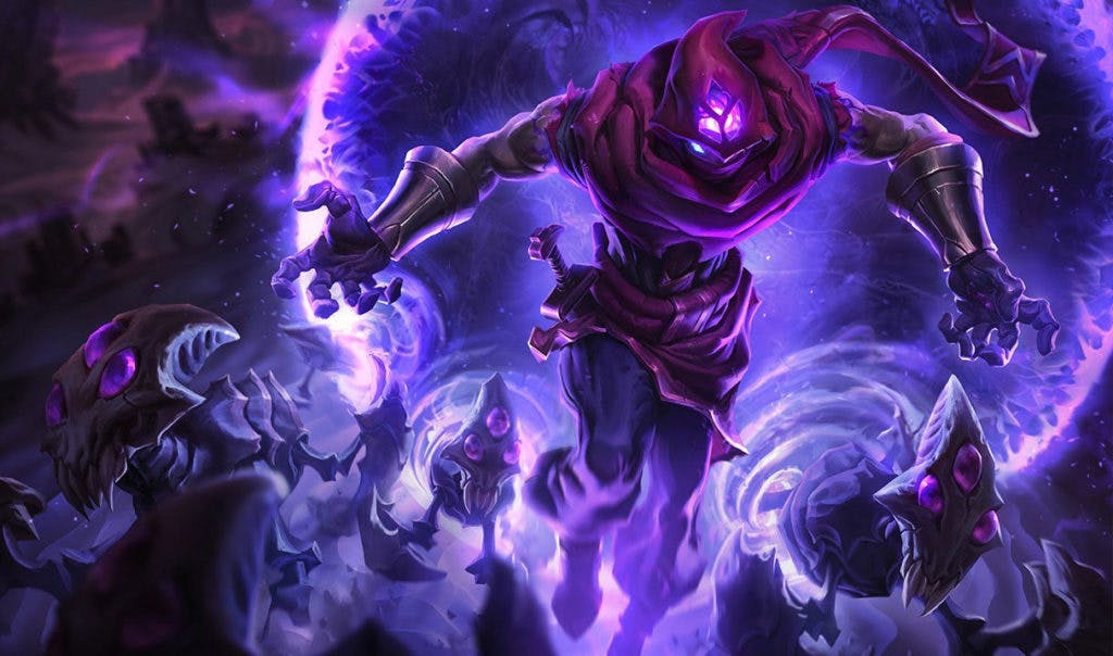 In Set 6, Malzahar can play into both the Mutant and Arcanist traits, and have a big impact. Photo via Riot Games.
