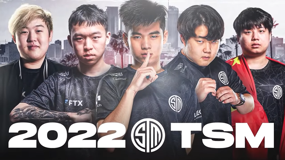 The 2022 TSM Roster without SwordArt.