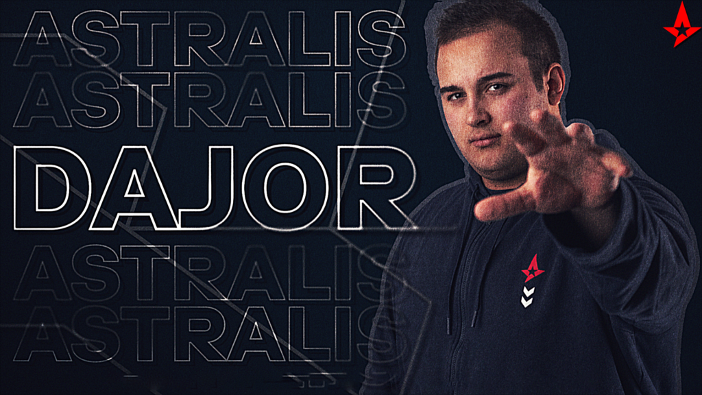 Dajor rose from the European Masters to starting in the LEC in just seven months (Image via Astralis)