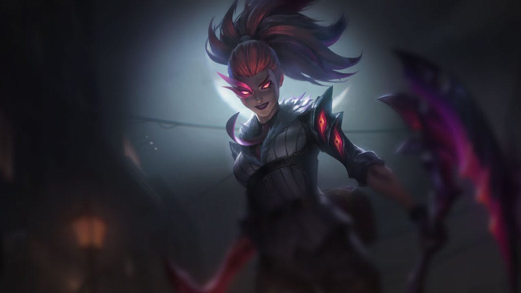 Akali is the final and most important piece of the Syndicate-Assassin composition. Photo via Riot Games.