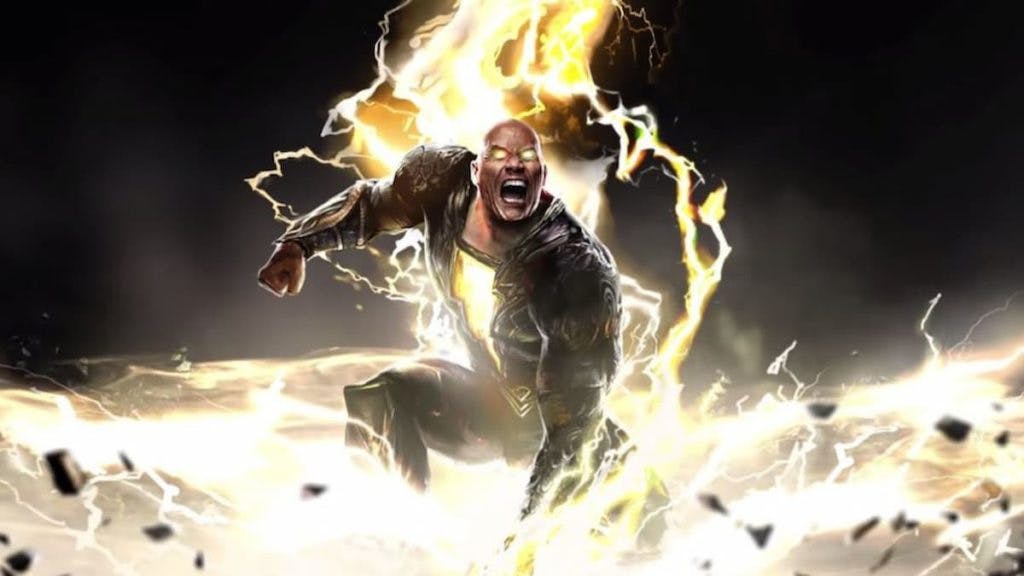 The Rock let slip details about his video game movie in an interview talking about his Black Adam workout (Image via Warner Bros.)