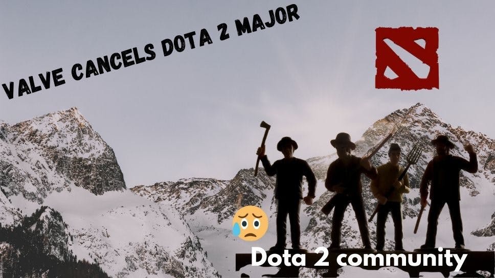 Shocked, Dota 2 community reactions to Valve canceling the Major cover image