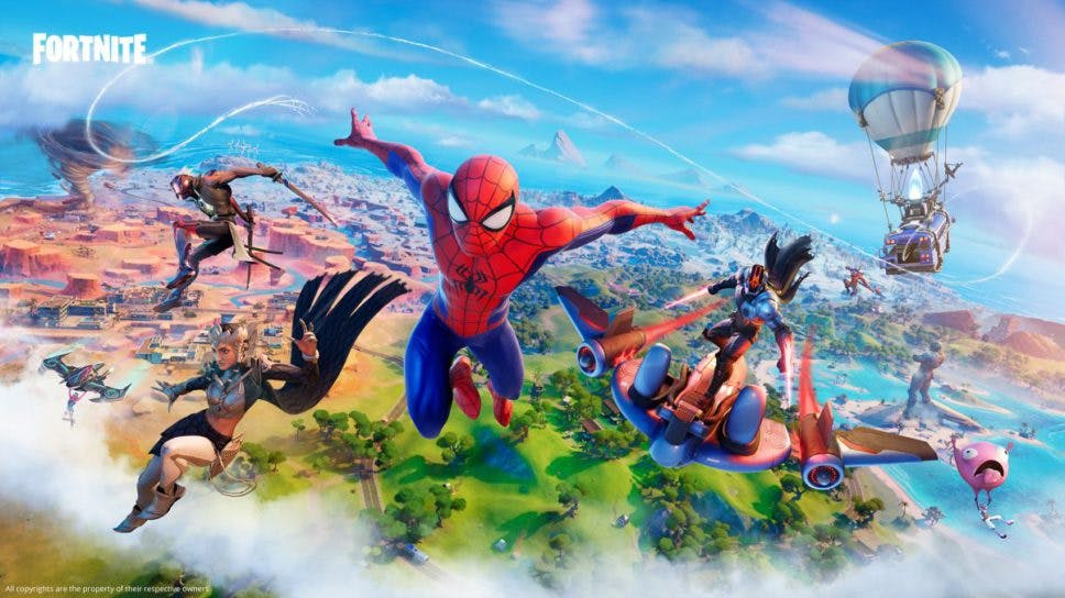 Fortnite to nerf Spider-Man In Competitive Playlists cover image
