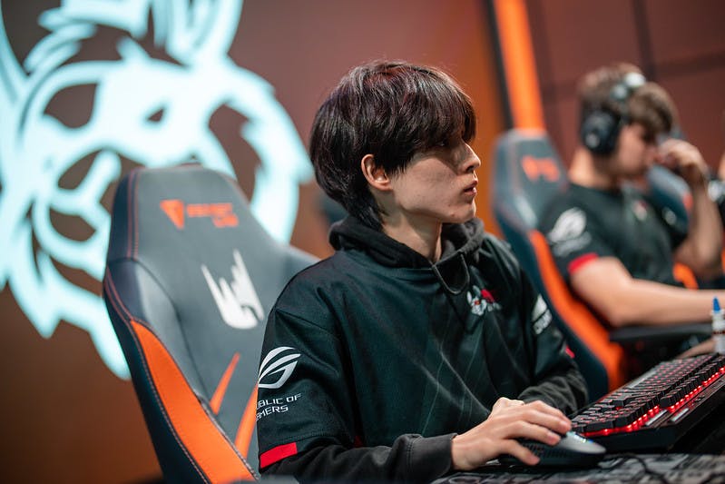 Berlin, Germany - August 13: --- during the 2021 League of Legends European Championship Series Summer Playoffs Round 1 at the LEC Studio (Photo by Michal Konkol/Riot Games)