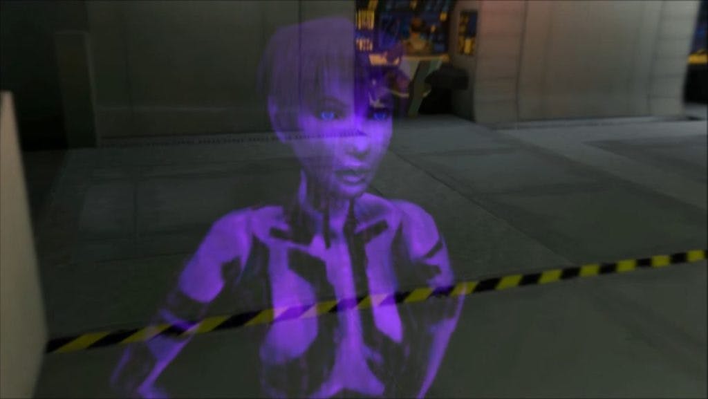 Halo Combat Evolved - Cortana In Game