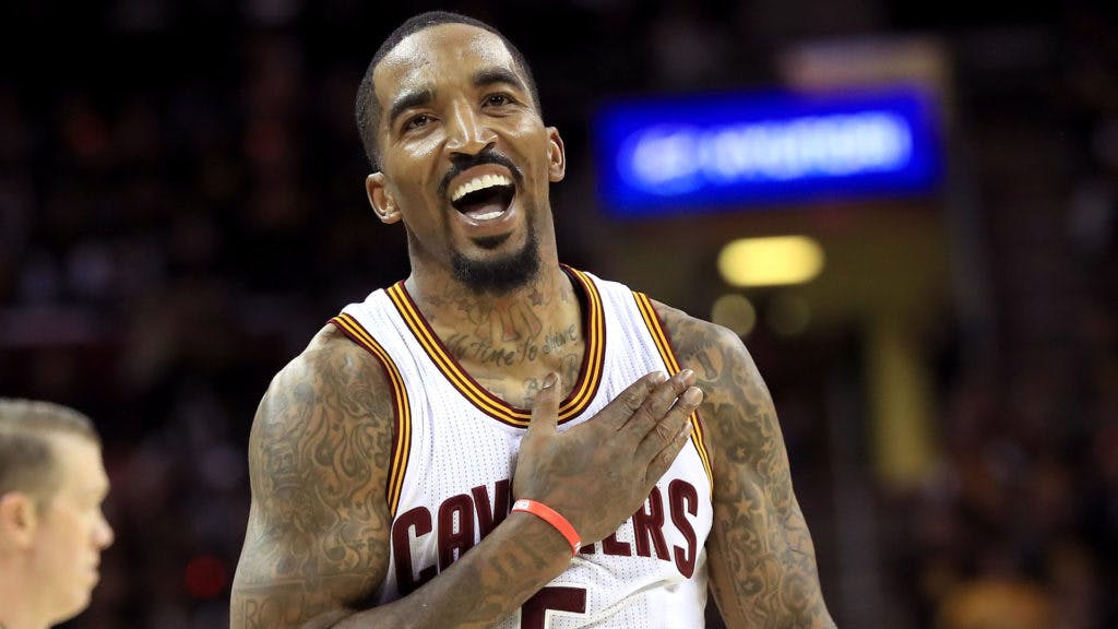 Former Cleveland Cavaliers player J.R. Smith is headlining the event (Photo by Ronald Martinez/Getty Images)
