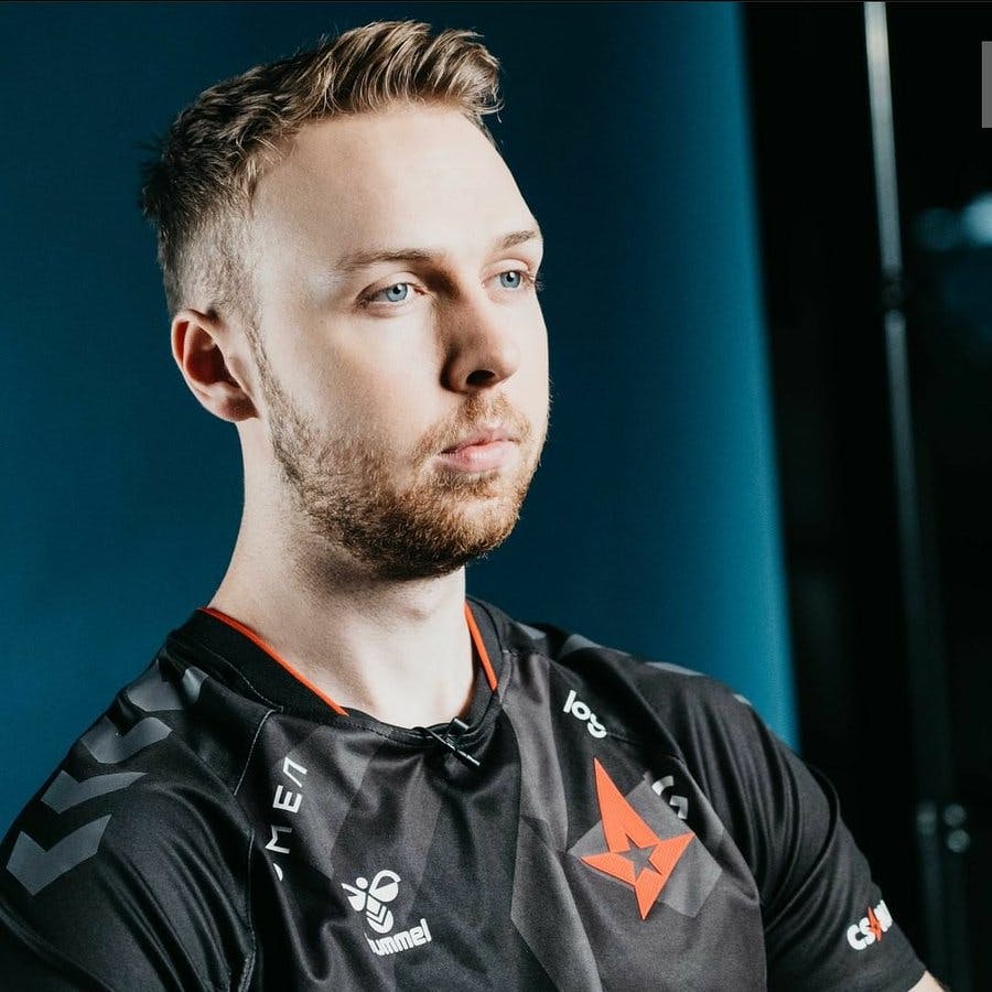 Full of energy and passion, Gla1ve is one of the key components for Astralis' success in 2022.