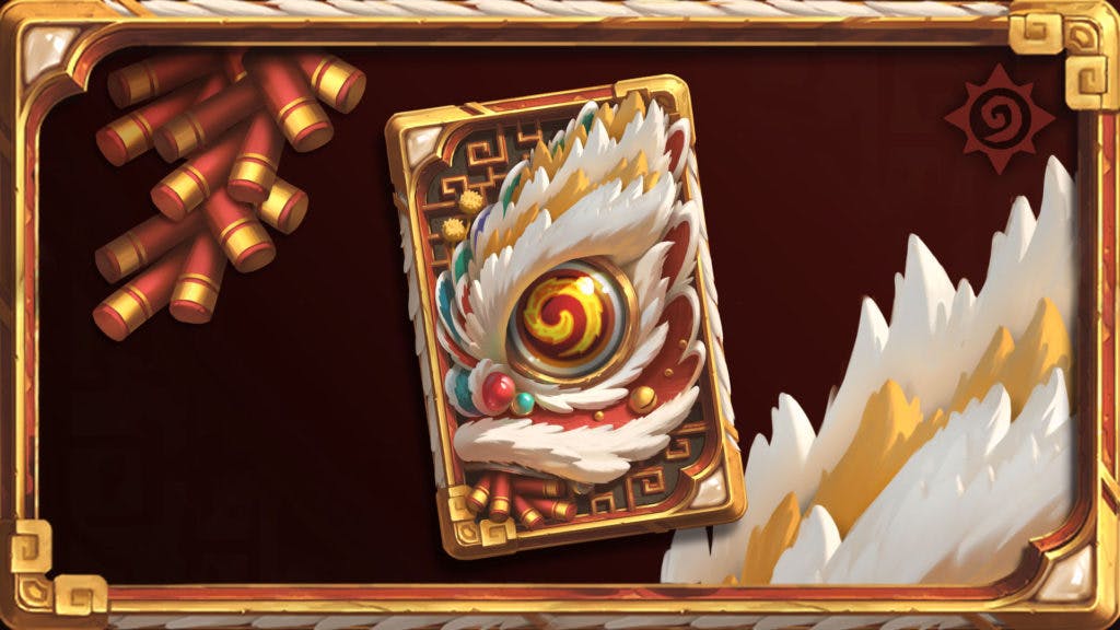 <strong>&nbsp;Free Hearthstone Dancing Lion Card Back</strong> during Lunar New Year