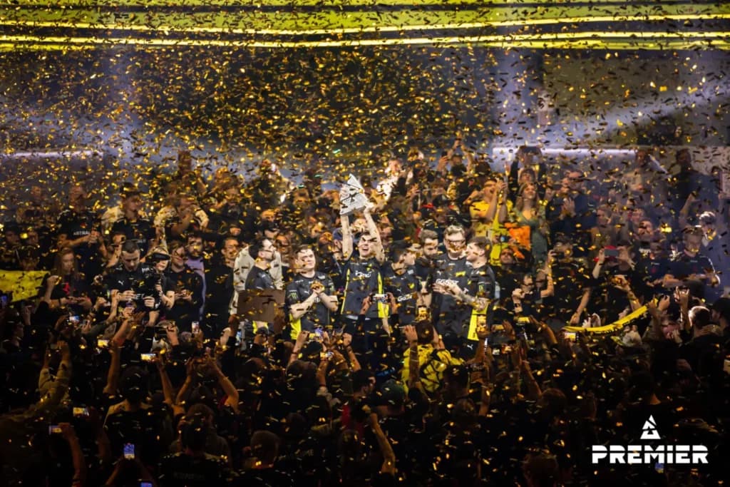 NAVI were the winners of BLAST Premier Fall Finals 2021. Image Credit: BLAST.