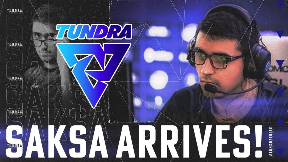 Tundra officially signs Saksa, moves Sneyking to position 5 cover image