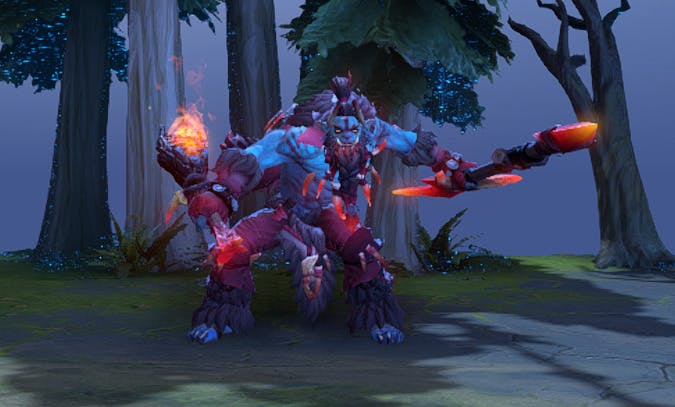Huskar gets another flaming cosmetic in the latest treasure