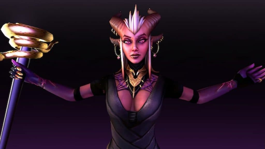 Some think that Anessix from Dota: Underlords could be Dota 2's version of Puppet Master (Image via Valve)