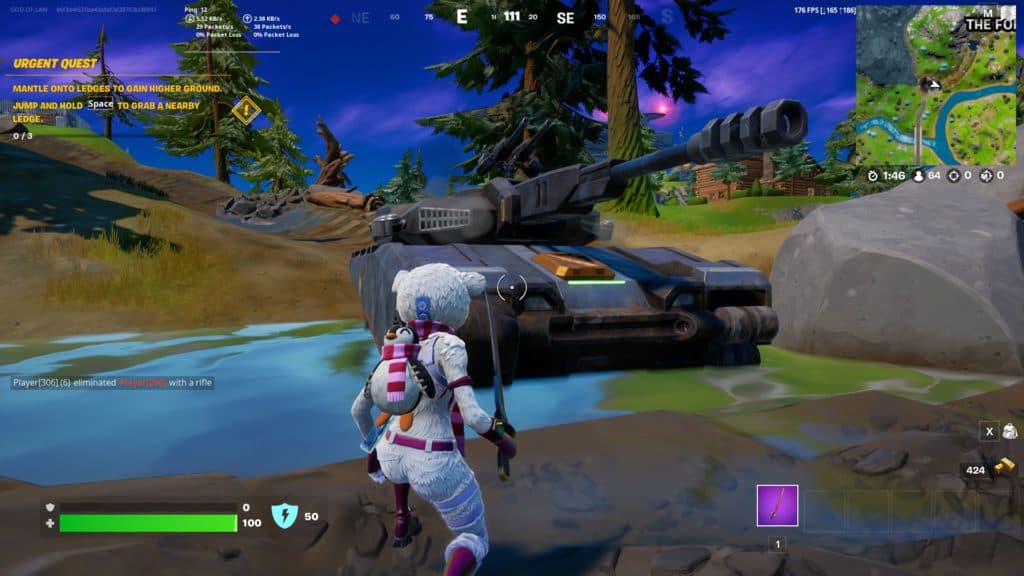 The Glorious Fortnite Tank