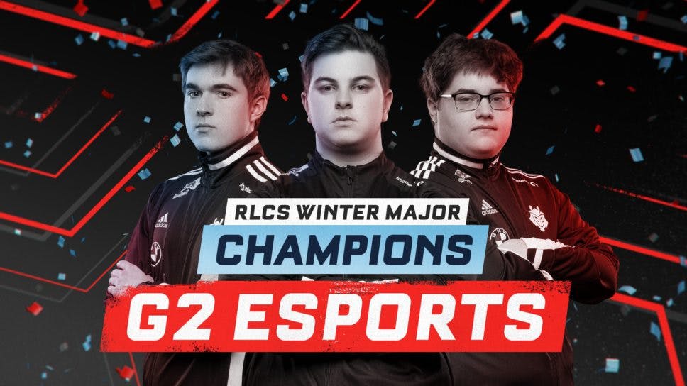 G2 crowned RLCS Winter Major Champions, their first LAN win since 2017 cover image