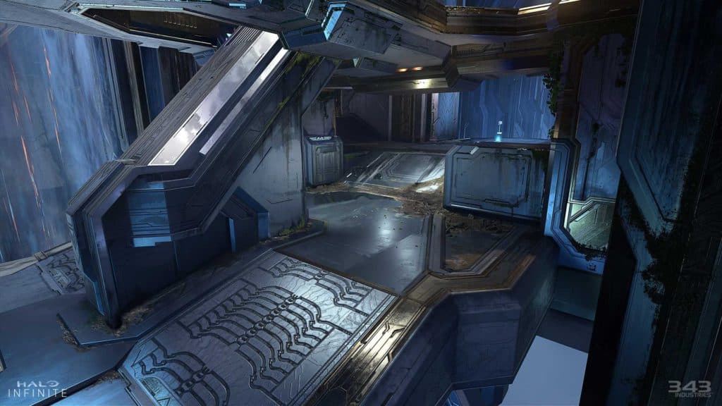 Concept "paint over" of Catalyst, a new Arena map for Season 2