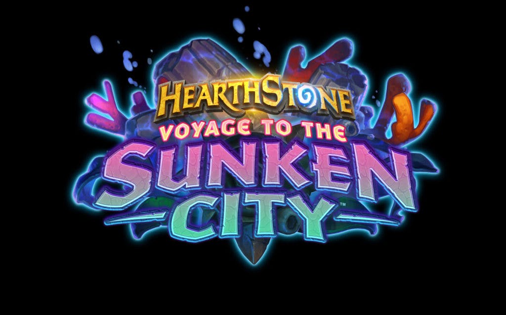 <a href="https://esports.gg/news/hearthstone/hearthstone-voyage-to-the-sunken-city-theorycrafting-2/">The Hearthstone Voyage to the Sunken City</a> logo. Image via Blizzard Entertainment.