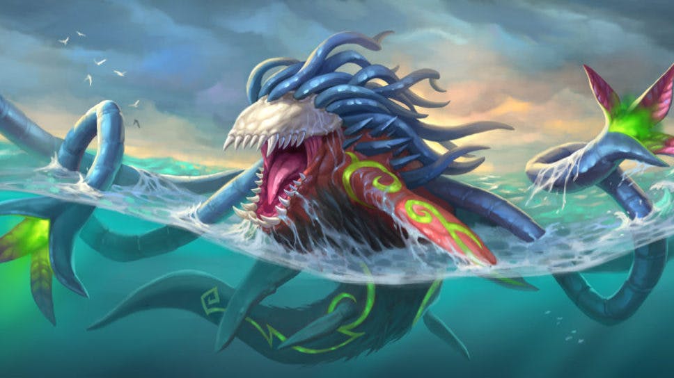 What are the new Hearthstone Colossal Legendaries, and how do they work? All about the new Voyage to the Sunken City Keyword cover image
