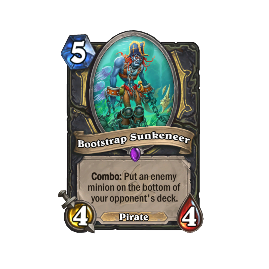 Bootstrap Sunkeneer is a Pirate. Image via Blizzard Entertainment.