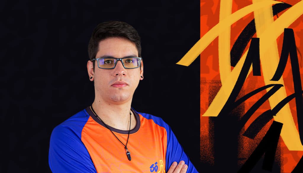 Maynah, quando atuava pela Só Agradece - Reprodução: Só Agradece Esports