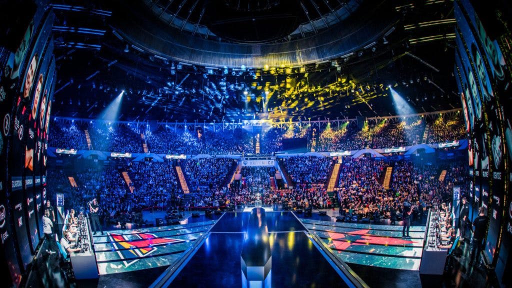 Esports fans gather in thousands to attend live events.