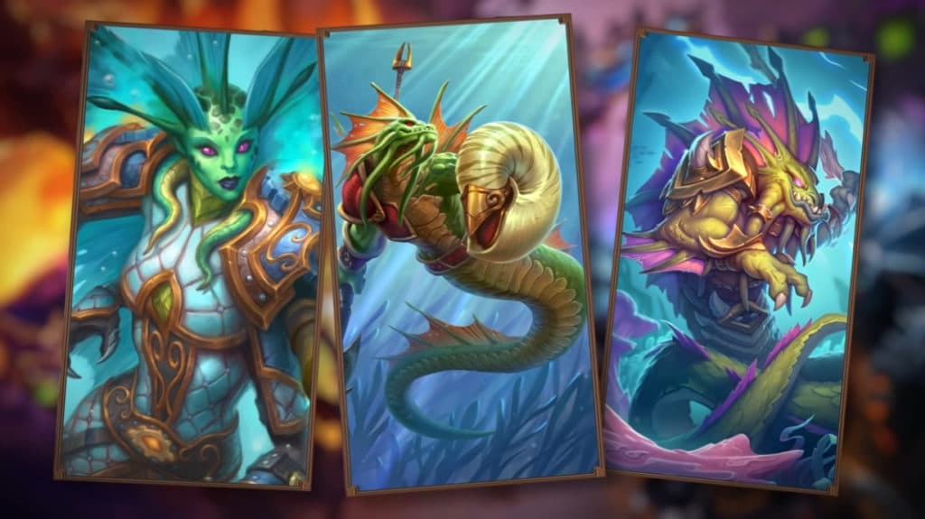 Voyage to the Sunken City will feature the new Naga minion type. Image via Blizzard Entertainment.